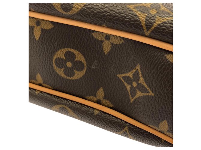 Borsa a tracolla Louis Vuitton Monogram Odeon MM Marrone Monogramma - vista 3