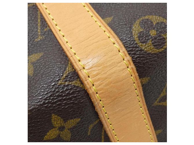 Louis Vuitton Monogram Keepall 55cm Boston Bag Braun Monogramm - Ansicht 3