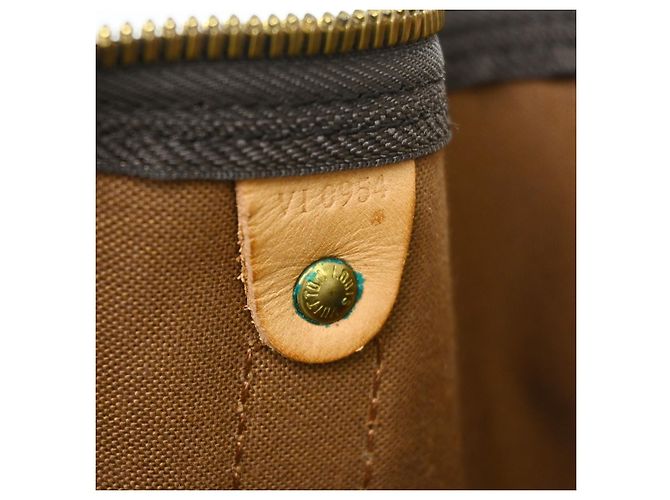 Louis Vuitton Keepall Bandouliere Monogram Canvas 60 Marrone - vista 5