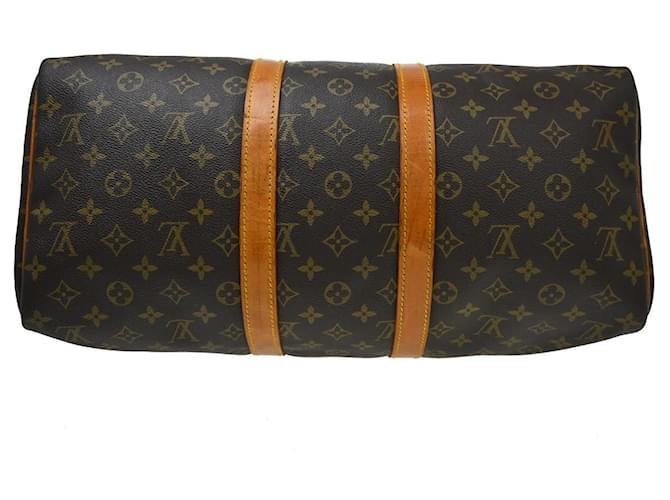 Louis Vuitton Keepall Monogram Canvas 45 Marrone - vista 7