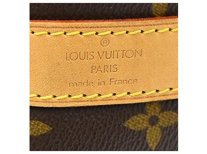 Louis Vuitton Keepall Bandouliere Monogram Canvas 50 Marrone - vista 4