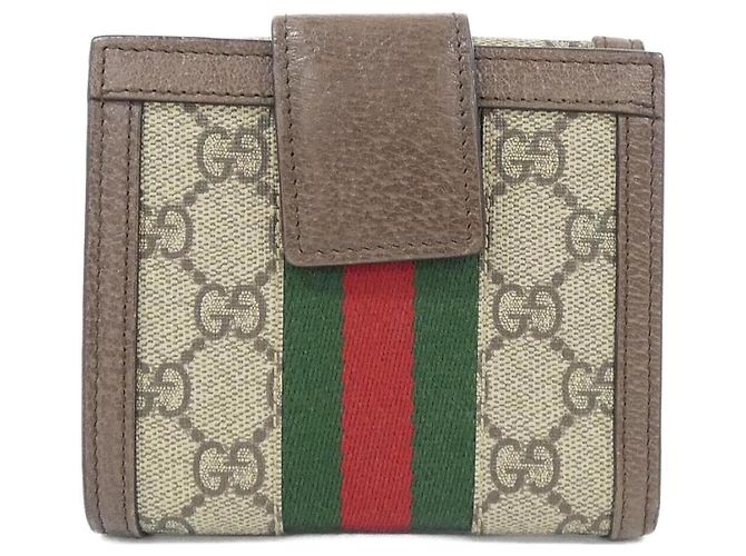 Gucci Ophidia Bi-Fold Wallet Braun Beige - Ansicht 2