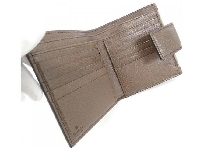 Gucci Ophidia Bi-Fold Wallet Braun Beige - Ansicht 4