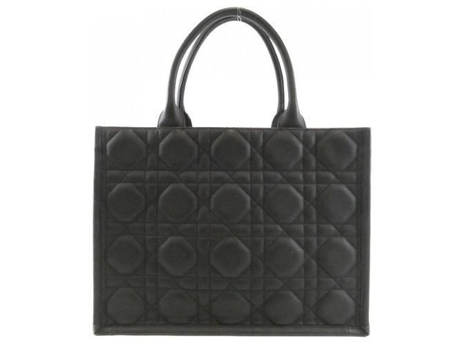Borsa Christian Dior Book Tote Medium Nero - vista 2
