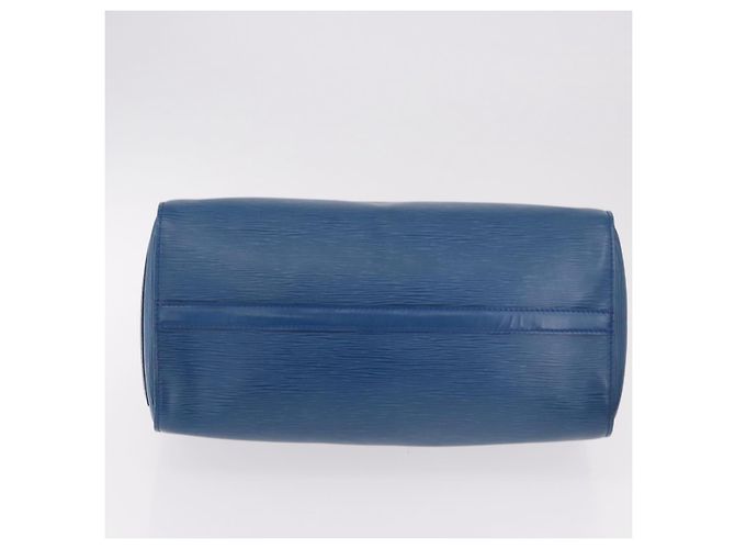 Louis Vuitton Speedy Epi Leather 35 Blu - vista 5