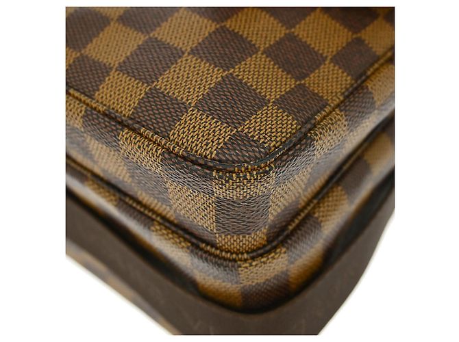 Louis Vuitton Broadway Damier Ebene Marrone - vista 4
