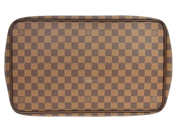 Borsa Louis Vuitton Greenwich Damier Marrone - vista 3