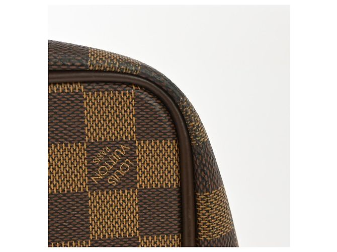Borsa Louis Vuitton Greenwich Damier Marrone - vista 5
