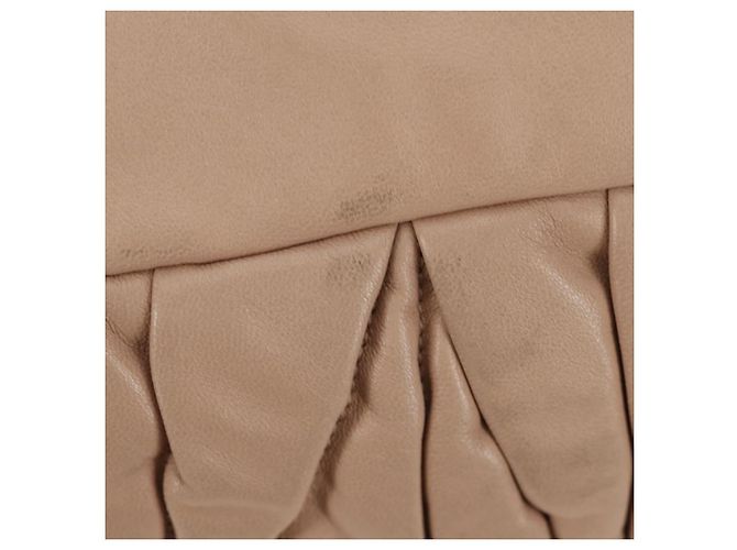 Borsa Miu Miu Madras Convertible Lock in pelle Medium - vista 7