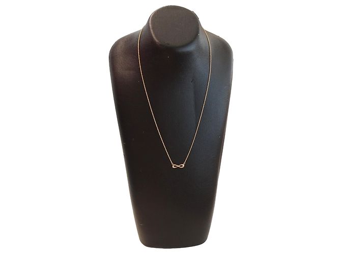 Collana Infinity in oro rosa 18K di Tiffany & Co. D'oro - vista 10