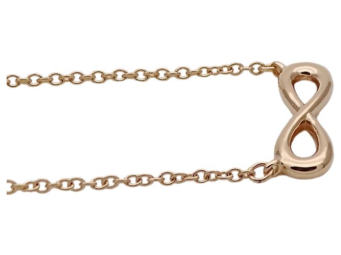Collana Infinity in oro rosa 18K di Tiffany & Co. D'oro - vista 3