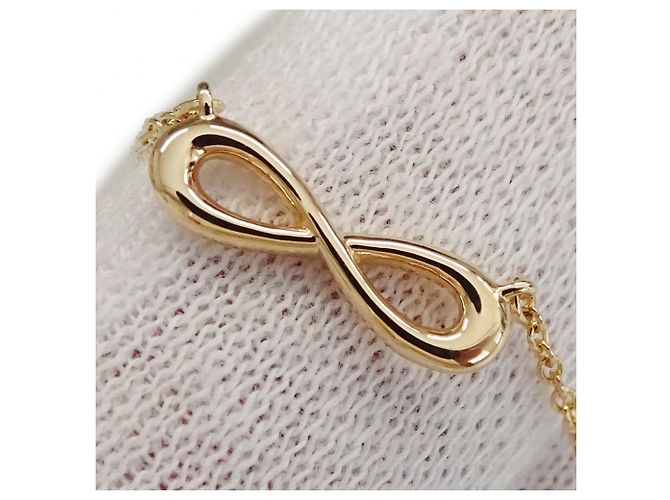Collana Infinity in oro rosa 18K di Tiffany & Co. D'oro - vista 7