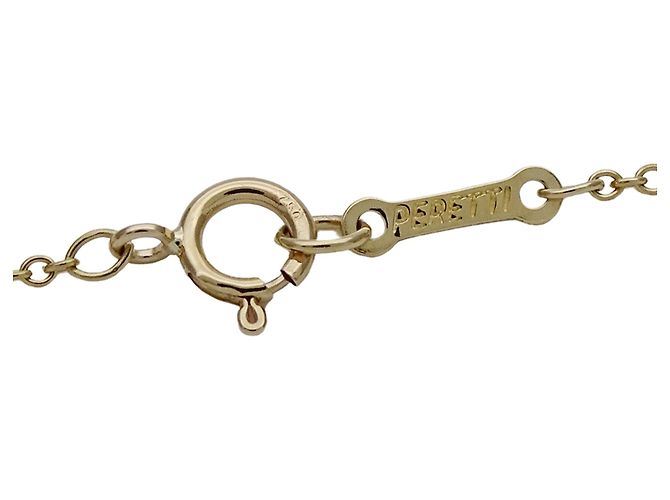 Collana Elsa Peretti Open Heart in oro giallo 18K di Tiffany & Co. D'oro - vista 6