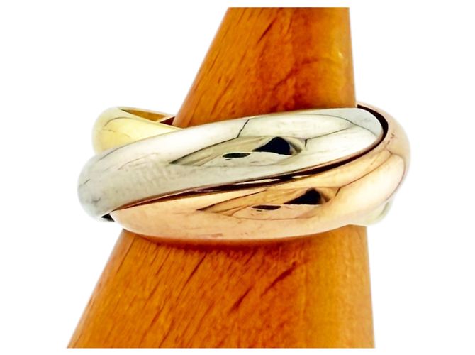 Anello Trinity di Cartier in Oro 18K Argento D'oro - vista 5