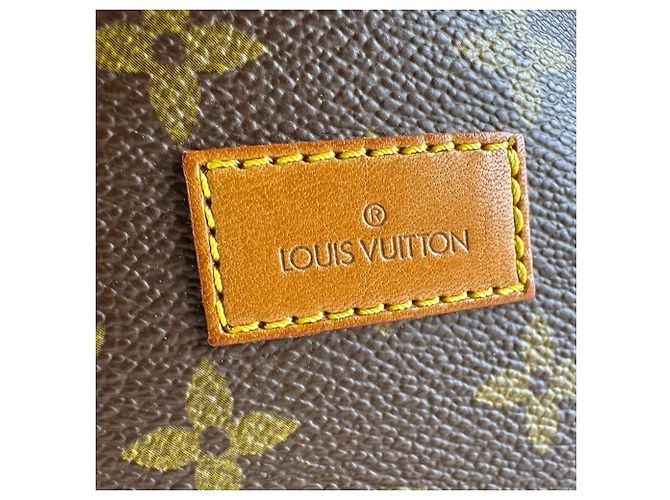Borsa a Spalla Louis Vuitton Monogram Marrone Monogramma - vista 12