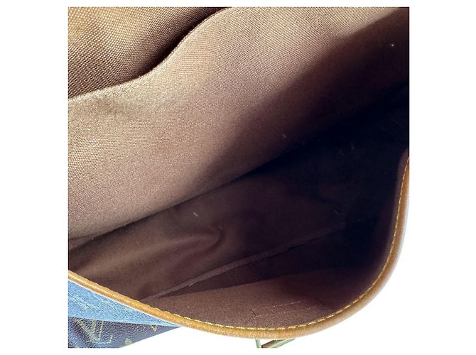 Borsa a Spalla Louis Vuitton Monogram Marrone Monogramma - vista 5