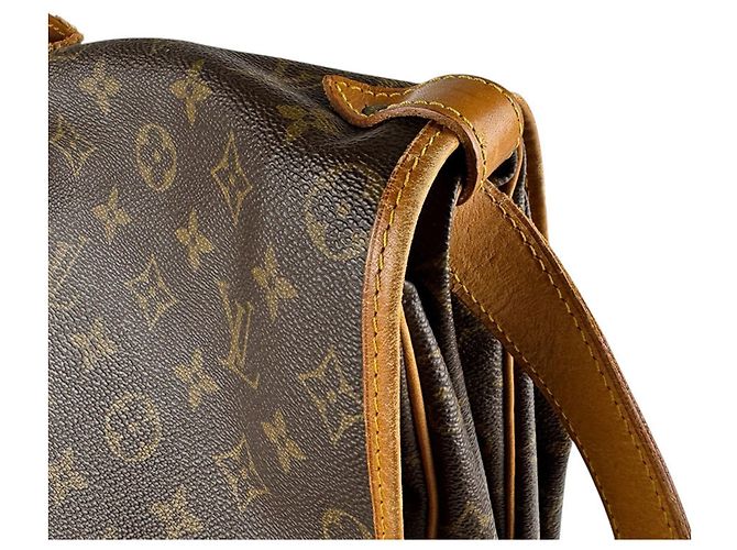 Borsa a Spalla Louis Vuitton Monogram Marrone Monogramma - vista 8