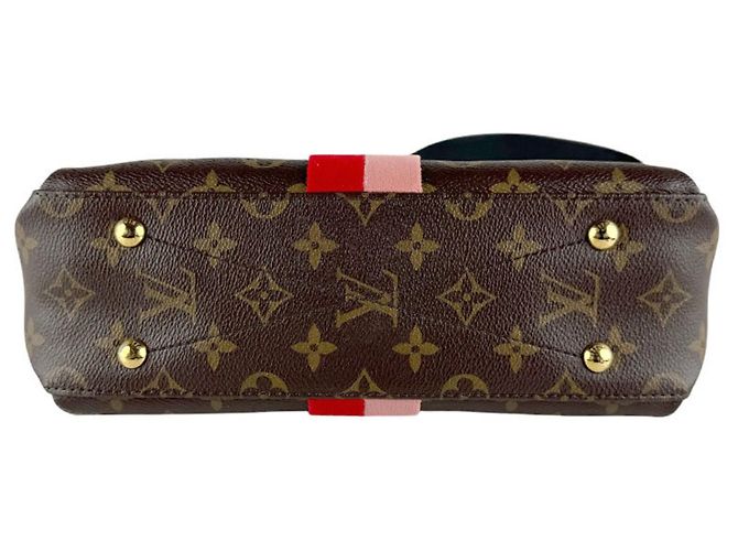 Borsa a tracolla Louis Vuitton Monogram Georges BB in tela Rosso Monogramma - vista 4