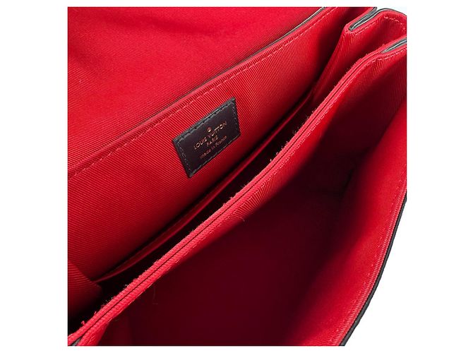 Borsa a tracolla Louis Vuitton Monogram Georges BB in tela Rosso Monogramma - vista 5