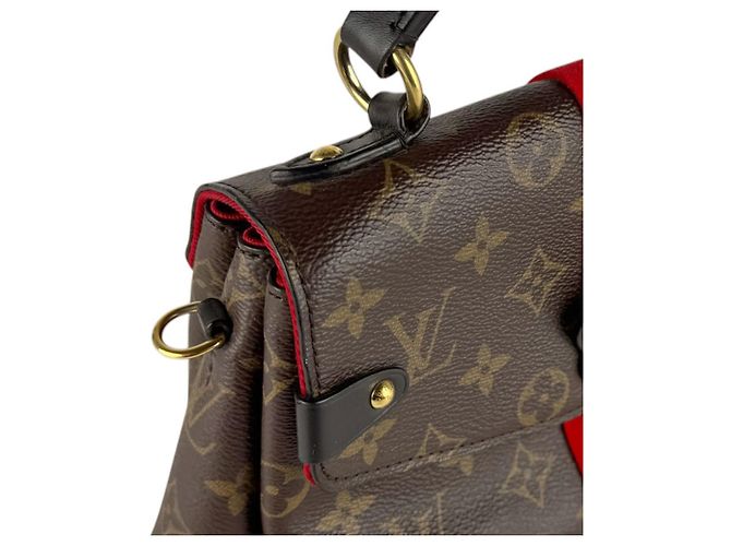 Borsa a tracolla Louis Vuitton Monogram Georges BB in tela Rosso Monogramma - vista 6