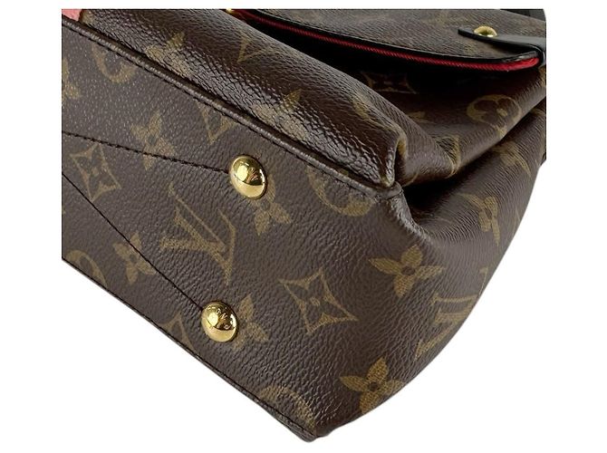 Borsa a tracolla Louis Vuitton Monogram Georges BB in tela Rosso Monogramma - vista 9