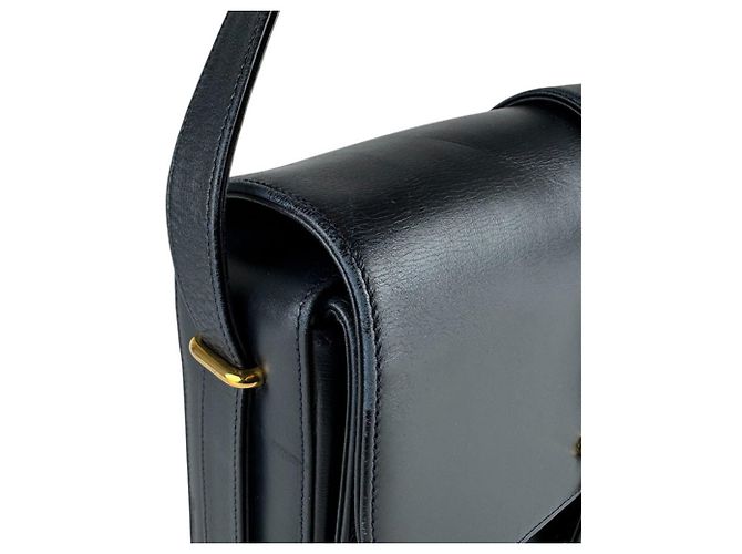 Borsa a tracolla in pelle Cartier Sapphire Line Blu navy - vista 6