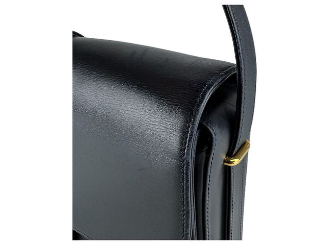 Borsa a tracolla in pelle Cartier Sapphire Line Blu navy - vista 7