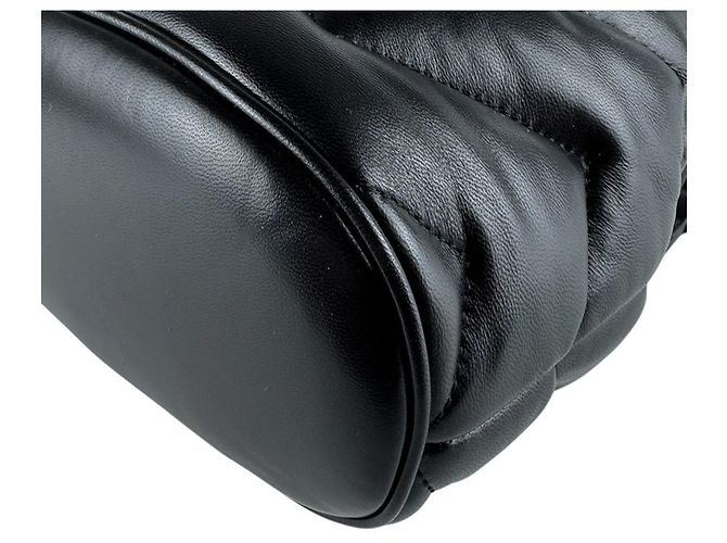 Gucci GG Marmont Lederrucksack Schwarz - Ansicht 9