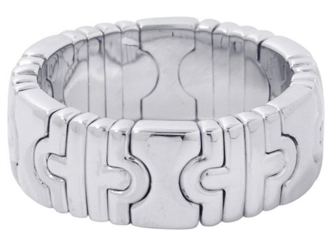 Bulgari Bvlgari Parentesi Ring aus 18K Weißgold - Ansicht 2
