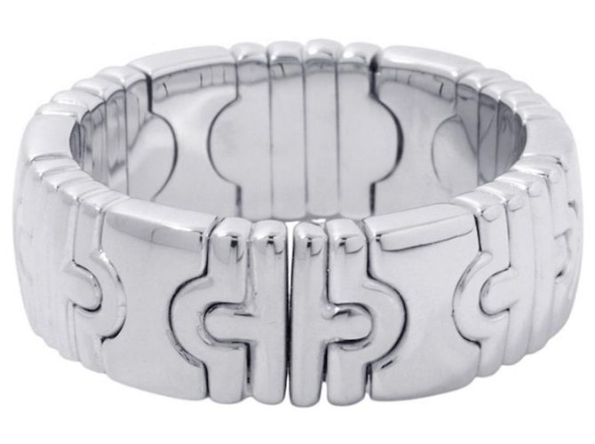 Bulgari Bvlgari Parentesi Ring aus 18K Weißgold - Ansicht 3