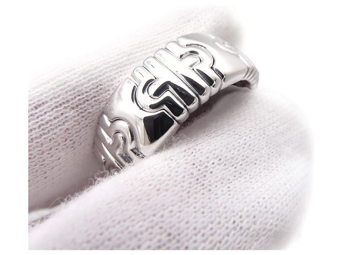 Bulgari Bvlgari Parentesi Ring aus 18K Weißgold - Ansicht 5