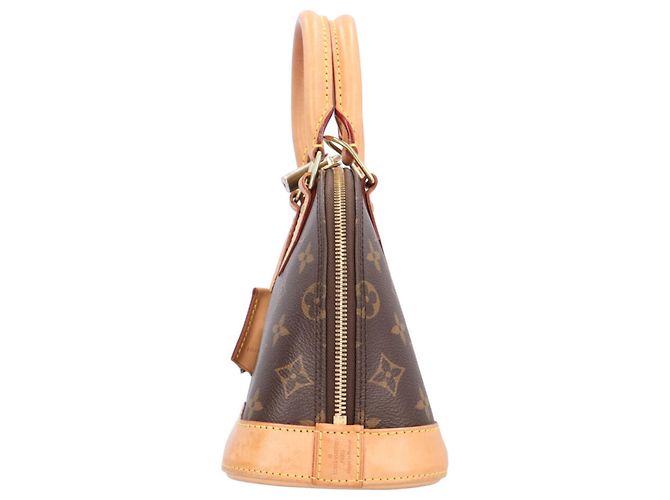 Bolso de hombro Louis Vuitton Alma BB Monogram Castaño - vista 5
