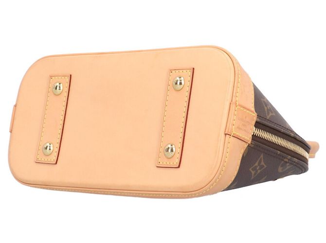Bolso de hombro Louis Vuitton Alma BB Monogram Castaño - vista 7