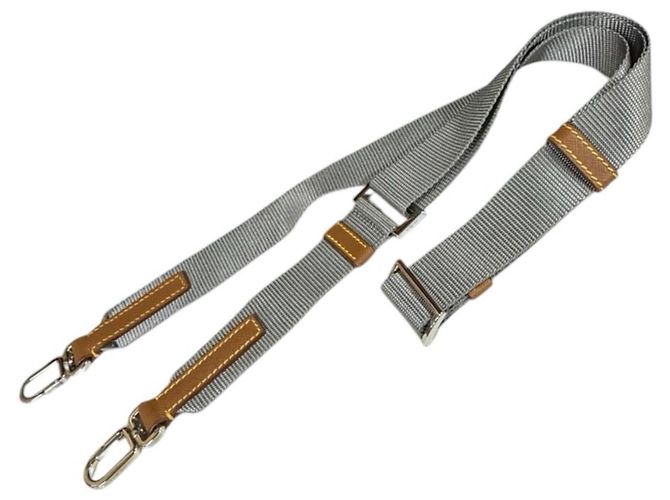 Borsa a tracolla in nylon Prada marrone mimetico - vista 11