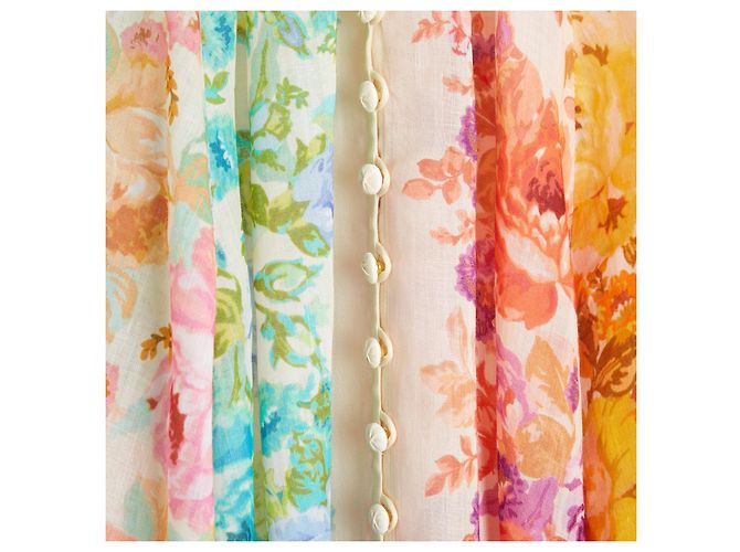Blusa Zimmermann Ottie de Ramio con Estampado Floral Arcoíris Multicolor - vista 3