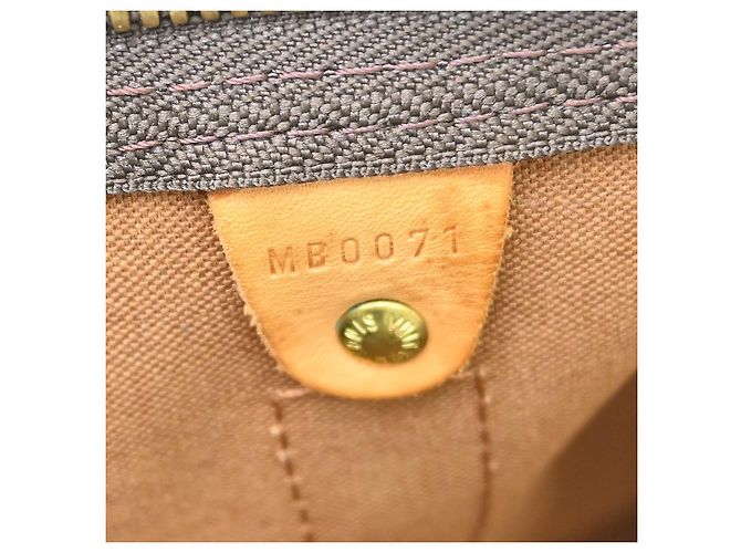 Louis Vuitton Keepall Bandouliere Monogram Canvas 55 Marrone - vista 4
