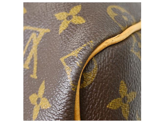 Louis Vuitton Keepall Bandouliere Monogram Canvas 55 Marrone - vista 7
