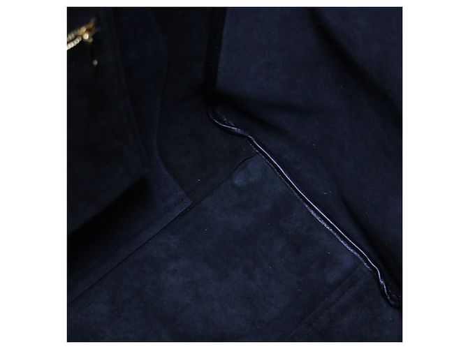 Céline Borsa tote Celine in pelle nera e scamosciata Nero - vista 11