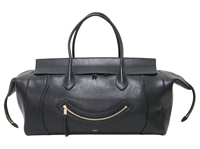 Céline Borsa tote Celine in pelle nera e scamosciata Nero - vista 3