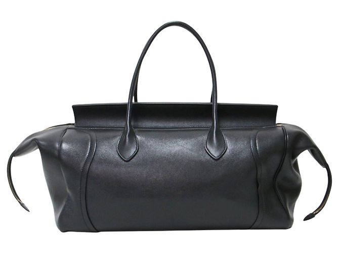 Céline Borsa tote Celine in pelle nera e scamosciata Nero - vista 4