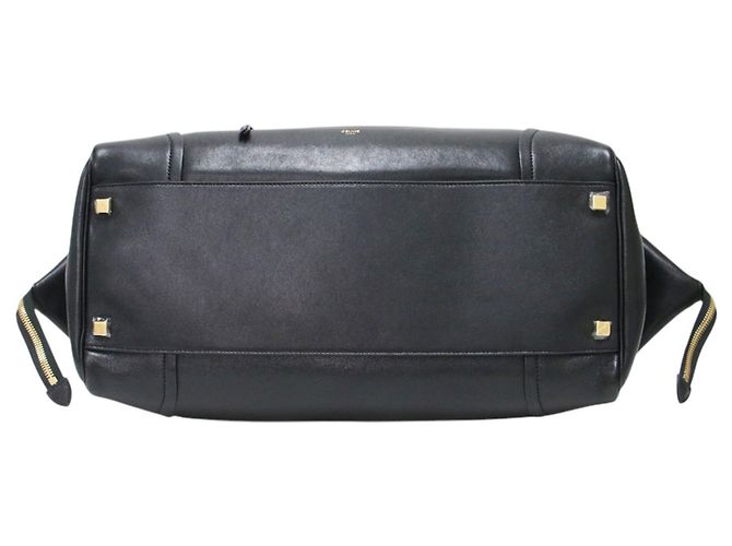 Céline Borsa tote Celine in pelle nera e scamosciata Nero - vista 6