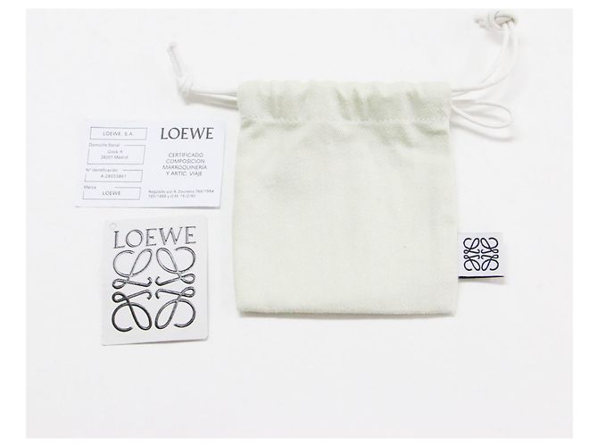 Spilla Anagramma Loewe Argentata Argento - vista 4