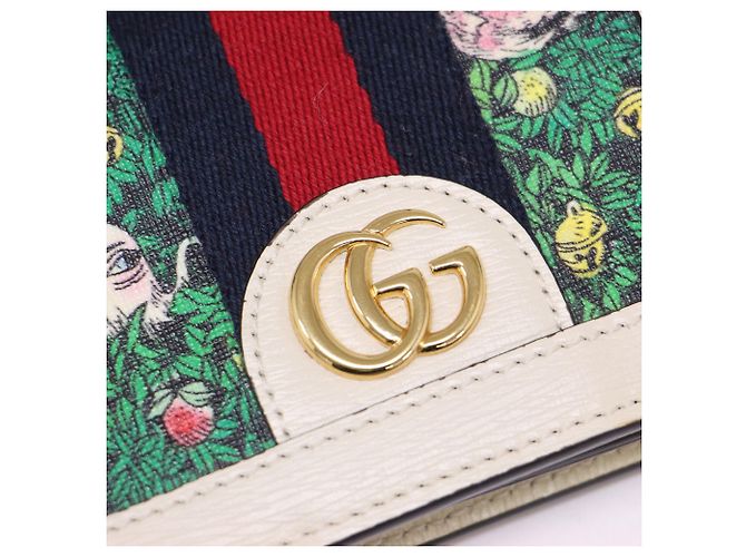 Gucci x Yuko Higuchi Ophidia Mini Wallet Crudo - vista 7