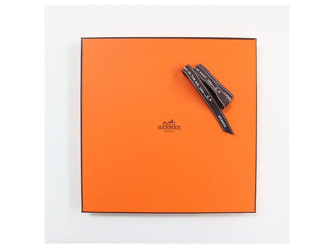 Hermès HERMES Carre 90 LE ROY SOLEIL Sciarpa in seta Marrone - vista 9