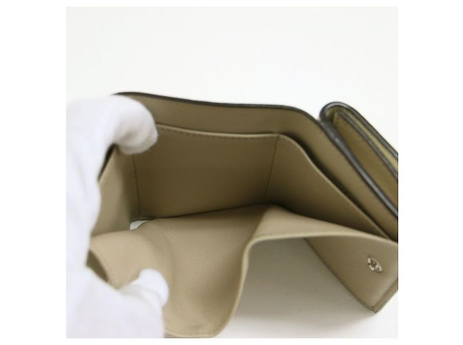 Fendi Peekaboo Micro Dreifach-Geldbörse Weiß - Ansicht 4
