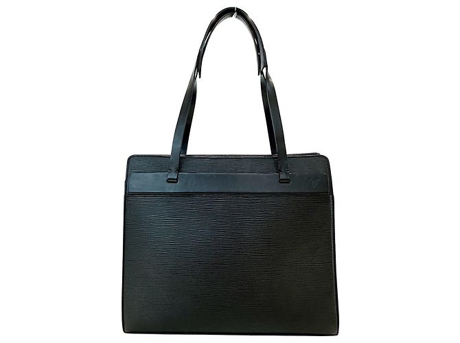 Louis Vuitton Epi Leder Handtasche - Croisette PM Noir Schwarz - Ansicht 2