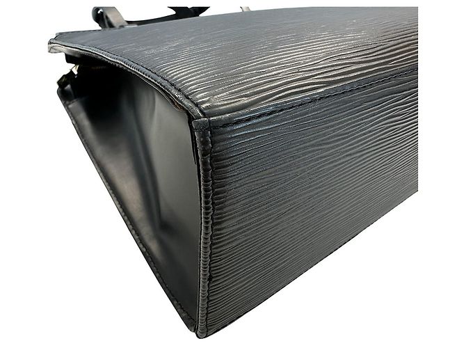 Louis Vuitton Epi Leder Handtasche - Croisette PM Noir Schwarz - Ansicht 4