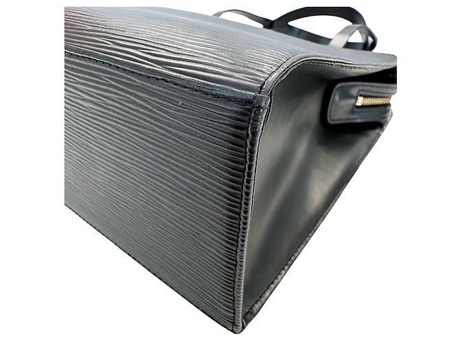 Louis Vuitton Epi Leder Handtasche - Croisette PM Noir Schwarz - Ansicht 5