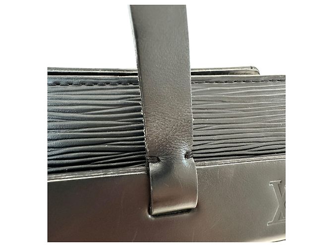 Louis Vuitton Epi Leder Handtasche - Croisette PM Noir Schwarz - Ansicht 7
