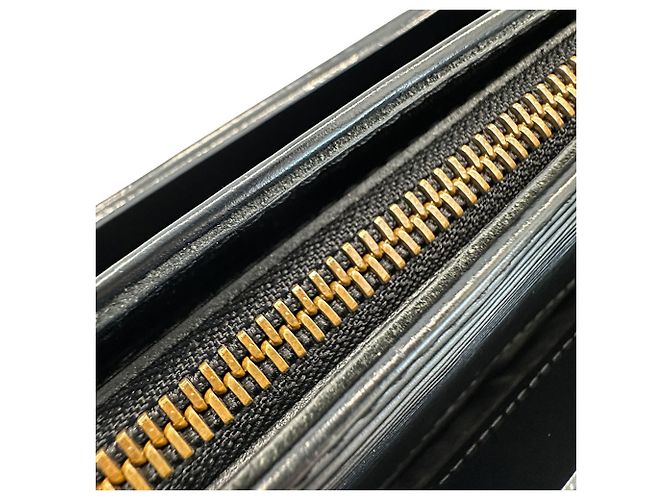 Louis Vuitton Epi Leder Handtasche - Croisette PM Noir Schwarz - Ansicht 8